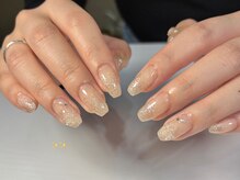 セラピエージ/ラメグラデーション＋アート