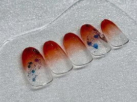 2025年9月定額ネイル　1-2