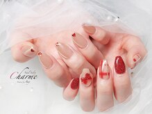 シャルム(Charme)/チェックネイル