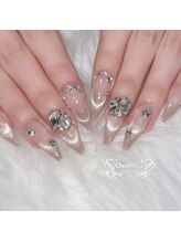 シェリ アンド コー(Cheri&Co.)/ベージュワンホンネイル♪