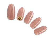 プラスネイル 銀座中央通り店(PLUS NAIL)/【612】シンプルスタッズ￥6,039
