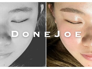ダンジョウ(DoneJoe)/眉毛ビフォーアフター