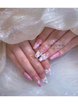 ザ デミュア 銀座店/長さだしネイル