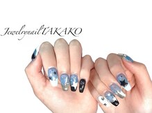 ジュエリーネイル タカコ(Jewelry nail TAKAKO)/スター×ミラーネイル
