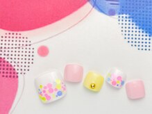 ムスビ(musubi)/4月【フット】定額アート