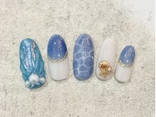 ネイルサロン ロゼプリュム/マーメードアート