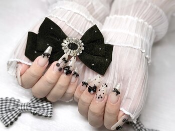 さくらんぼネイル