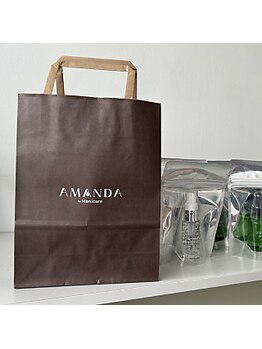 AMANDAスキンケア袋、完成！