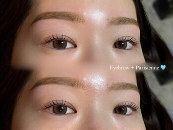 サロン ウネルマ(salon UNELMA)の写真/【深夜1時まで】目やお顔の印象に合うデザインに♪パリジェンヌ/メーテルラッシュ/各種まつげパーマご用意