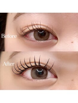 アンドエイチアイラッシュ 立川(&H eyelash)/束感仕上げで今っぽいお目元に！