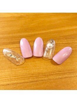 シルス荻窪/パープル&シルバーネイル