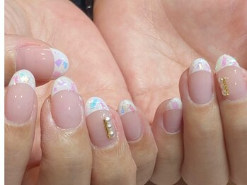 トゥー バイ エム 都立大学店/エアブラシでフレンチ