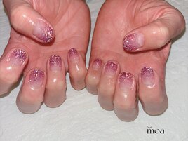 フラッシュネイル　ラメ　新所沢