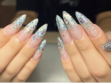 プリメ 高円寺(Purrime)/長さだし×ラメグラデーション