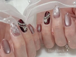 バイアスチェックネイル