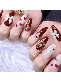 クリスマスネイル