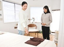 お着替えを用意しておりますのでお仕事終わりにも