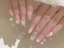 ファンシー 新宿店(Fancy)/冬ネイル/ツイード/ワンホン