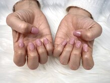 イマージュ(image)/透け感ピンクネイル☆SAYAKA