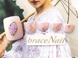 パープル×ゴールド