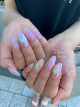 リップルズ(Ripples)/氷ネイル・ハート