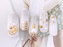 ネイルサロンフォーユー(for u)/キラキラネイル￥8980