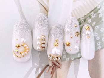 ネイルサロンフォーユー(for u)/キラキラネイル￥8980