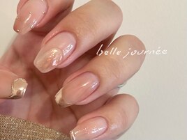 ピーチピンクnail:mikako