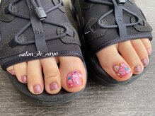 リゼラアンドコー 布施店/おぱんちゅフットネイル！