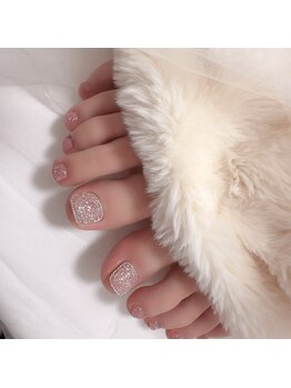 エクシアホワイトニング 岡山駅前店/フットネイル/ピクシーネイル