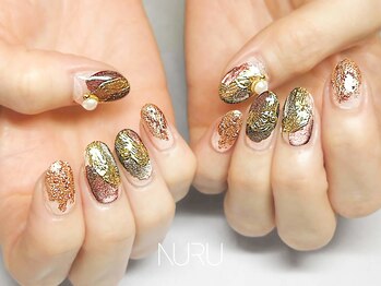 ヌル ネイル 新宿(NURU NAIL)/個性派/韓国/西新宿/ニュアンス