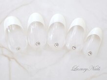 ラグジュアリーネイルズ オオミヤ(Luxury Nails Omiya)/フレンチネイル