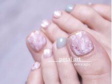 ドルチェ アージョ(dolce agio)/【フット】花びらアート