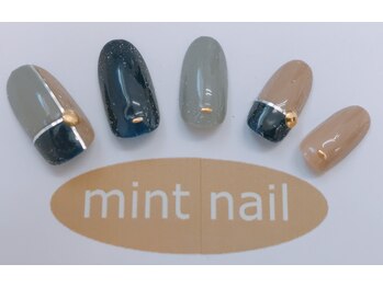 ネイルアンドアイ ミント(nail＆eye mint)/ブロッキングネイル