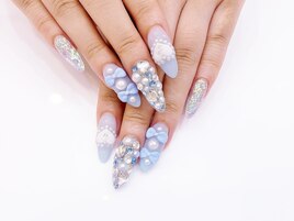 スカルプ付け放題♪姫ネイル