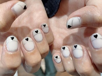 エムスラッシュアヴェダ 自由が丘(M.SLASH AVEDA)/magnet frame×heart