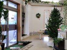 癒やし局の雰囲気（緑を基調とした寛ぎの空間　お疲れ日の“日向ぼっこplace”に♪）