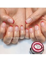 アイネイルデザイナーフジイ(Fujii)/クリアベースフレンチネイル