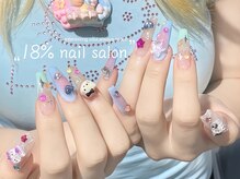 エイティーンパーセントネイル(18％ネイル)/スカルプネイル