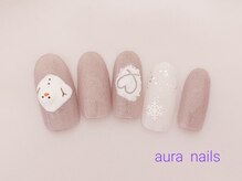 アウラネイルズ(aura nails)/☆ハンドデザインコース　¥8800