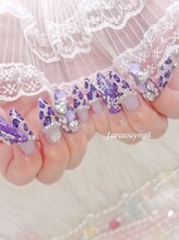ファラウェイネイル(Faraway nail)/ヒョウ柄ネイル☆