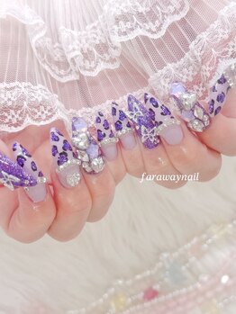 ファラウェイネイル(Faraway nail)/ヒョウ柄ネイル☆
