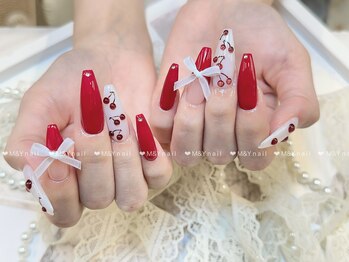 エムアンドワイ 秋葉原店(M&Y)/チップ長さだしさくらんぼネイル