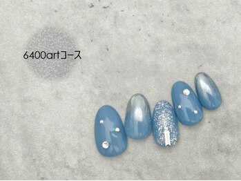 スターネイル プラス 本町店(Star Nail plus)/キラキラブルーart