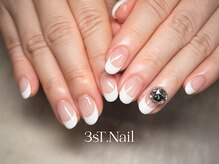 スリーネイル(3sT.Nail)/王道フレンチ☆