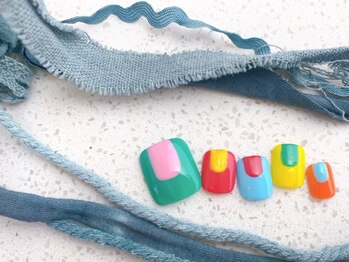 ネイルサロン&スクール ジーナ(GINA)/カラフルネイル