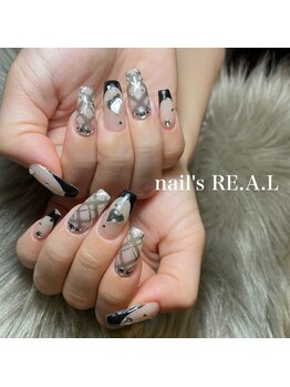 ネイルズリアル 倉敷(nail's RE.A.L)/フレンチネイル