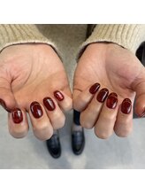 ミントリーフ バイ リート(Mint leaf by Reat)/ボルドー×フレンチライン