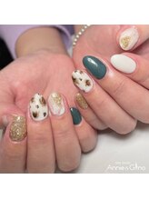 ネイルサロン アニーアンドジーノ シド(NAIL SALON Annie&Gino shido)/1月キャンペーンネイル
