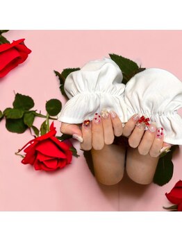 アヤネイルズ アンド アイラッシュ 綱島店(AYA NAILZ.&Eyelash)/バレンタインデザイン